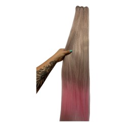 Extensiones Naturales Fibra Colombiana Mate Extra Larga...