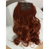 Extensiones de Cabello Clip On Clon Natural Humano 26" ...