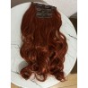 Extensiones de Cabello Clip On Clon Natural Humano 26" ...